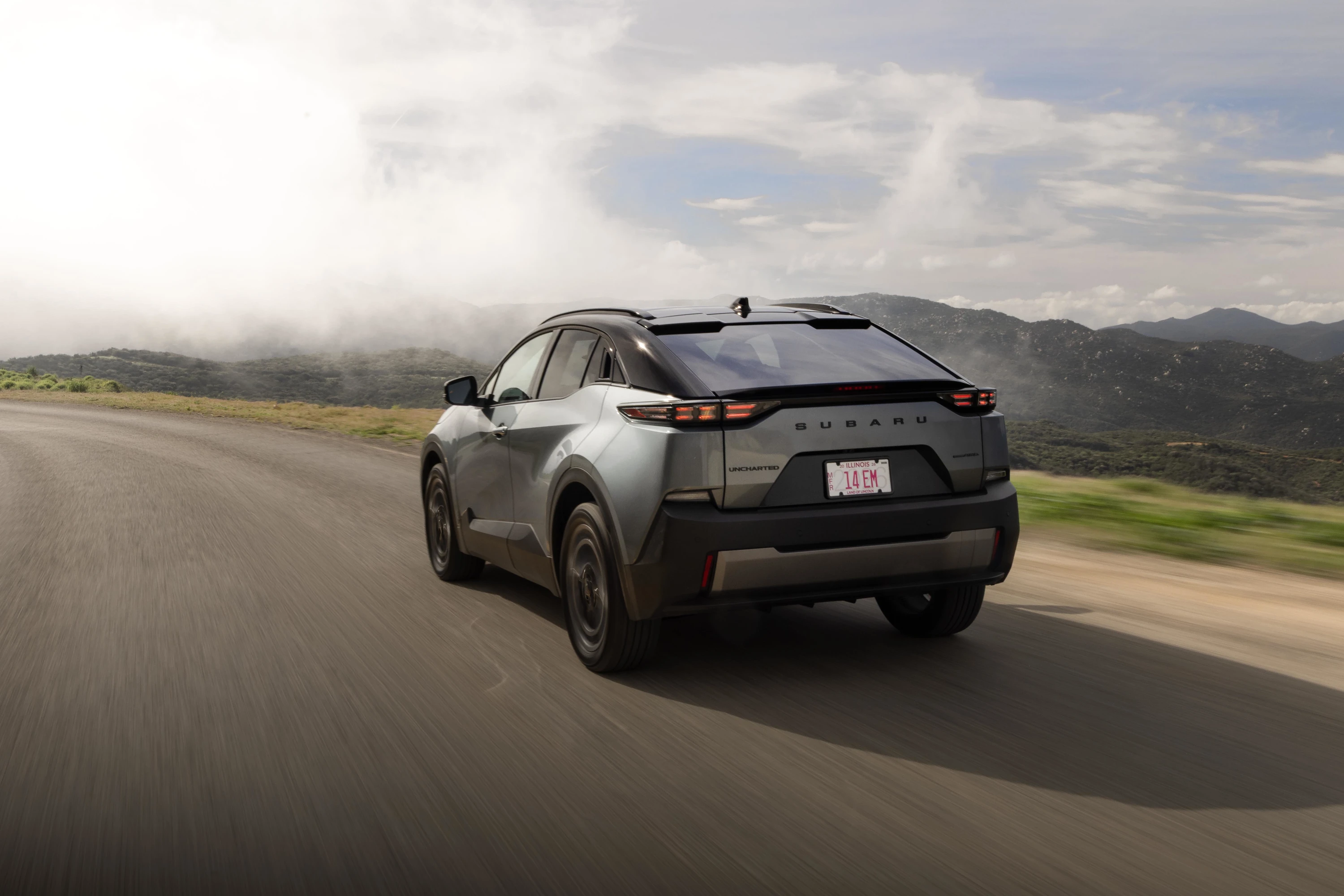 Subaru Uncharted Elektroauto Fahraufnahme – Ansicht 9 | Garage Konstantin Oftringen